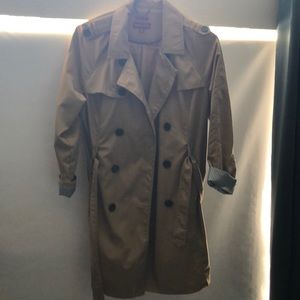 Merona water repellent trench coat